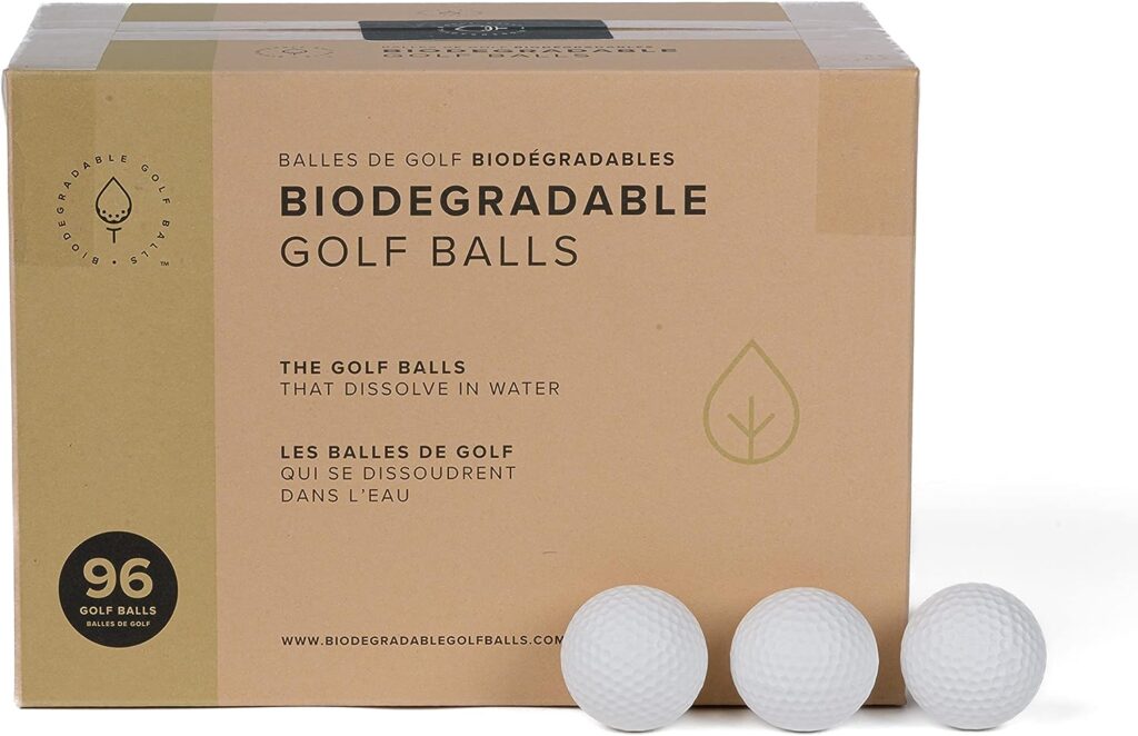 Biodegradable Golf Balls | Water-Soluble Golf Ball | Golf Balls That Dissolve in Water