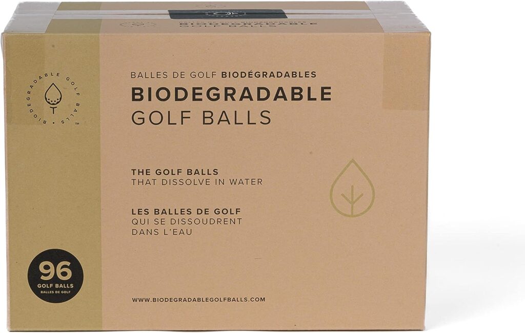 Biodegradable Golf Balls | Water-Soluble Golf Ball | Golf Balls That Dissolve in Water