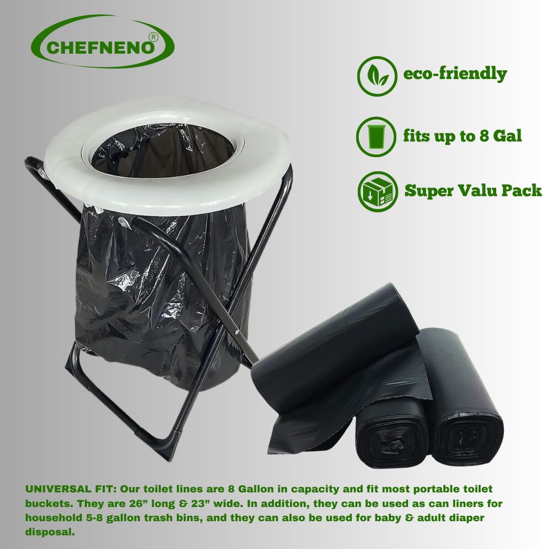 Portable Camping Waste Toilet Bags Review